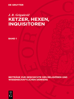 cover image of J. R. Grigulevič